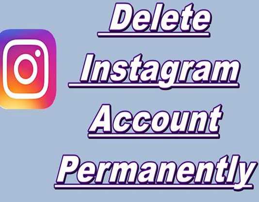 delete Instagram account