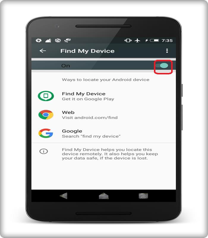 How To Find My Lost Phone With Google Android Device Manager find my device option