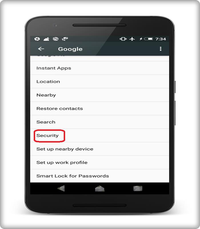 How To Find My Lost Phone With Google Android Device Manager google security option