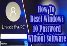 How To Reset Windows 10 Password Without Software Feature Image