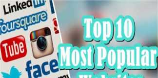 Top 10 Most Popular Websites Featured Image