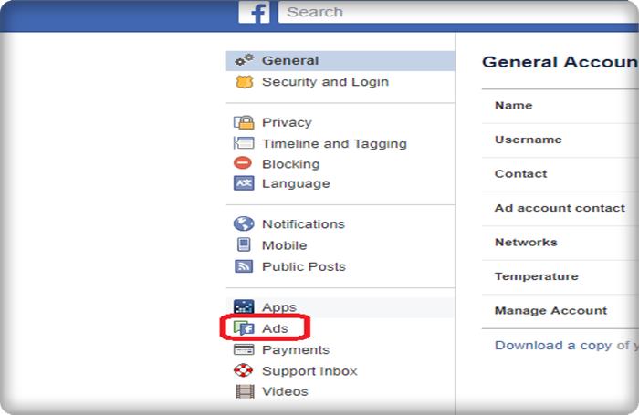Latest Facebook Tricks And Features edit your ads preferences