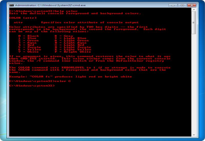 top 6 CMD tricks and hacks change color of cmd window