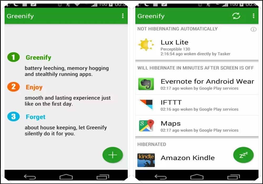 greenify top 10 best apps for rooted android phones