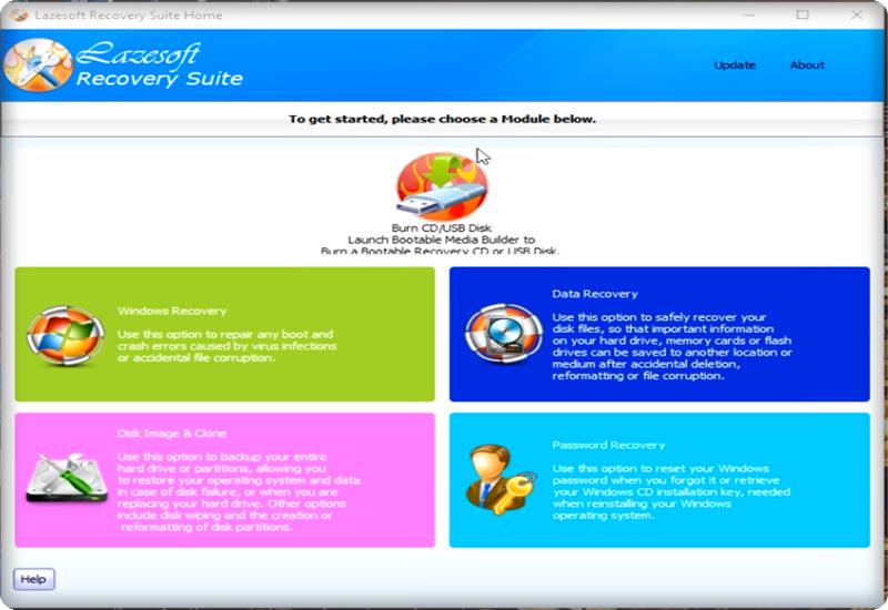 Laze Install Windows 10 Password Reset With Lazesoft