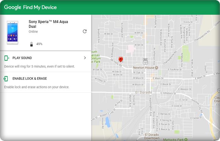 How To Find My Lost Phone With Google Android Device Manager location on map