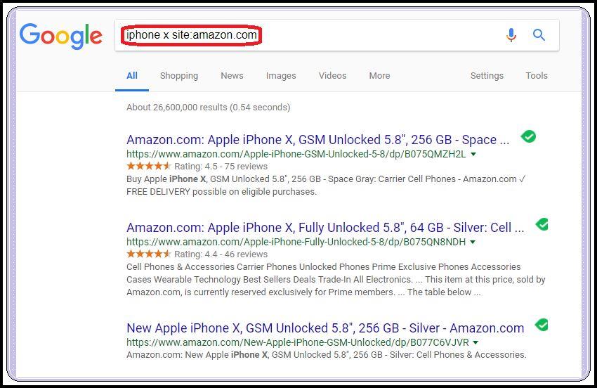top 10 advanced google search tricks search with in website