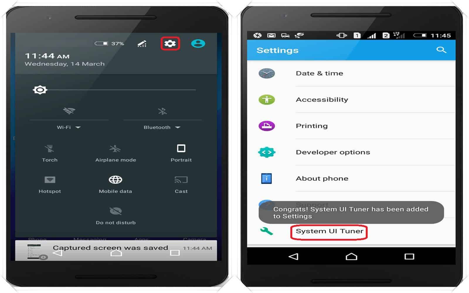 secret features of android operating system system UI tuner