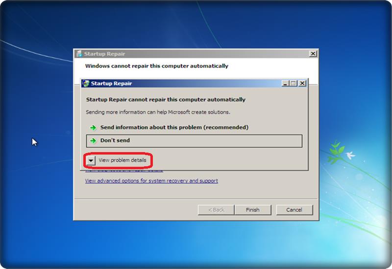 How To Reset Windows 7 Password Without Password Reset Disk view problem details