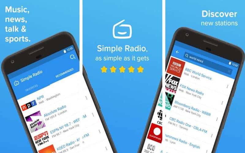 free radio apps