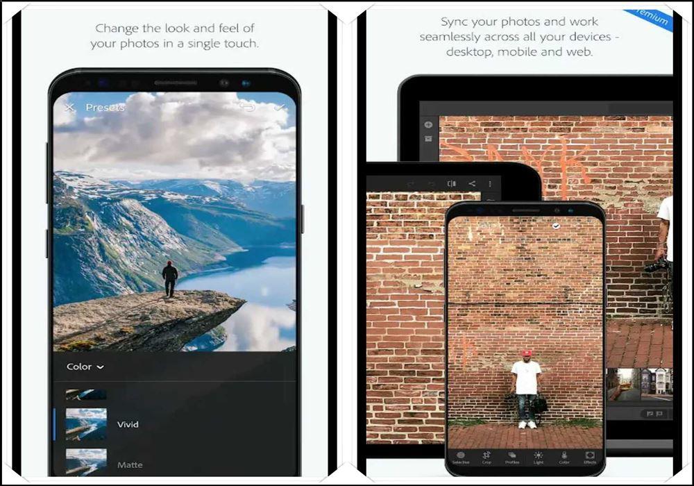 adobe lightroom photo editor app for android