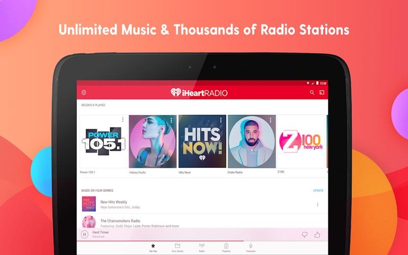 online music streaming with iheart free radio apps