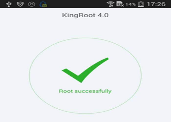 shows the success of bluestacks root