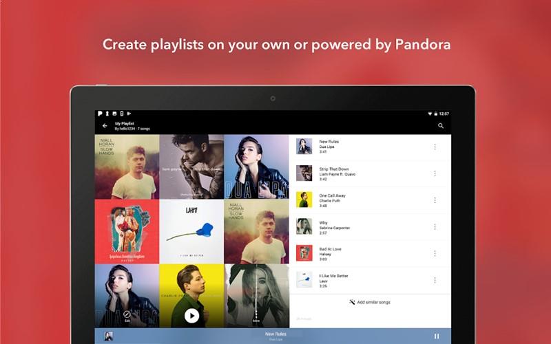 pandora with fm radio download for android