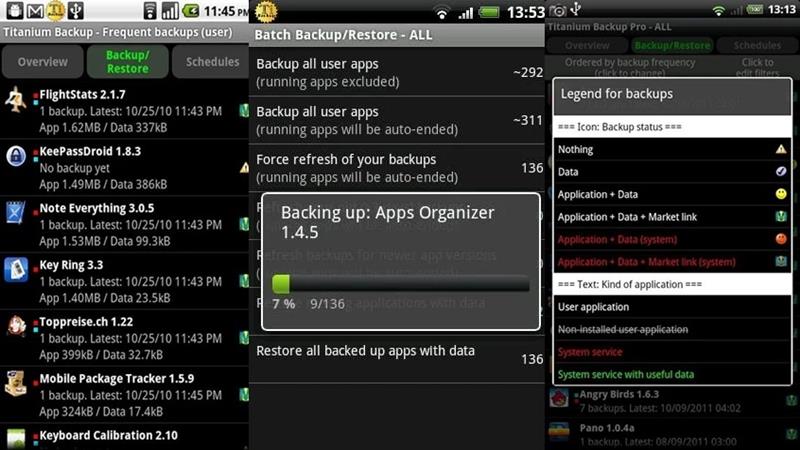 Best Android Application To Backup Data | Restore Data titanium backup