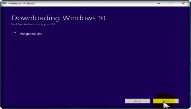 windows 10 install from usb