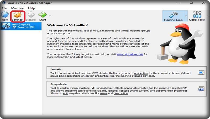 create virtualbox shared folder