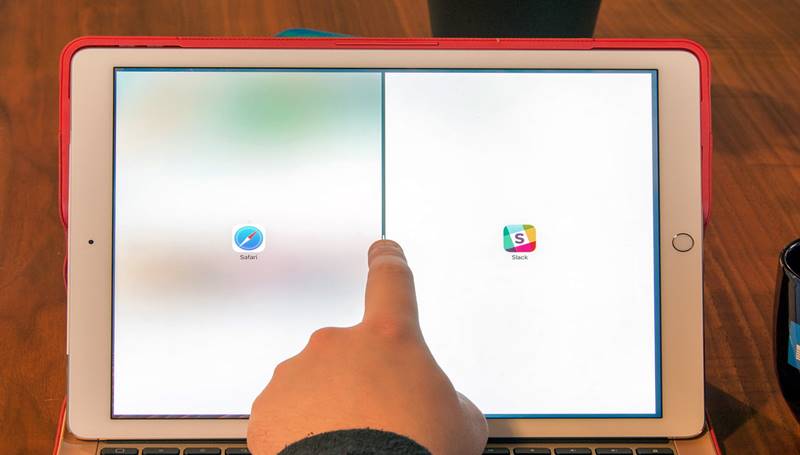iPad split screen