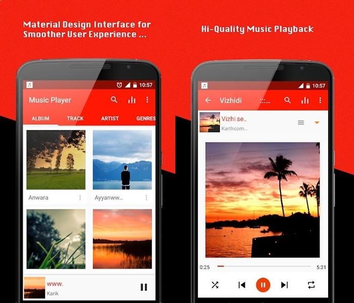 Best music player for android music player app