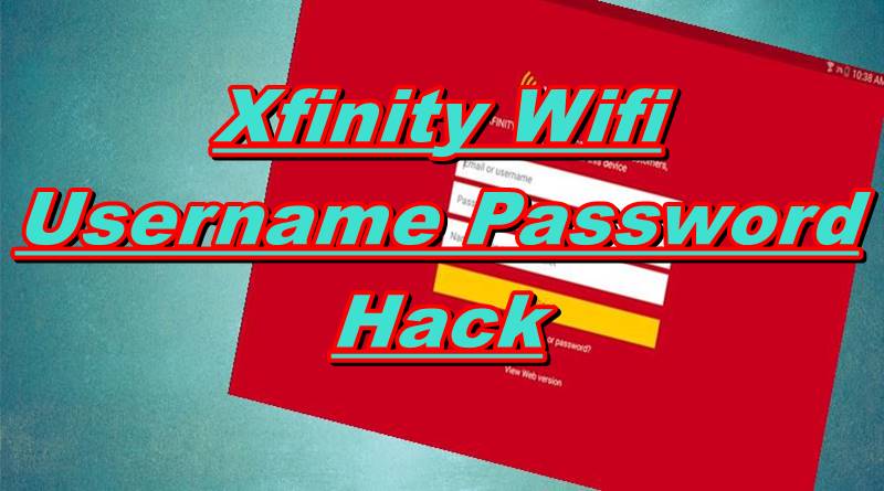 xfinity username password hack