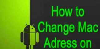 change mac address on android phone