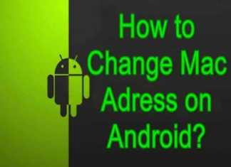 change mac address on android phone