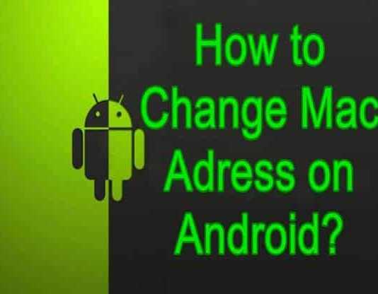 change mac address on android phone