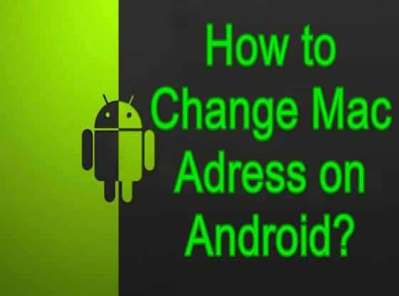 change mac address on android phone