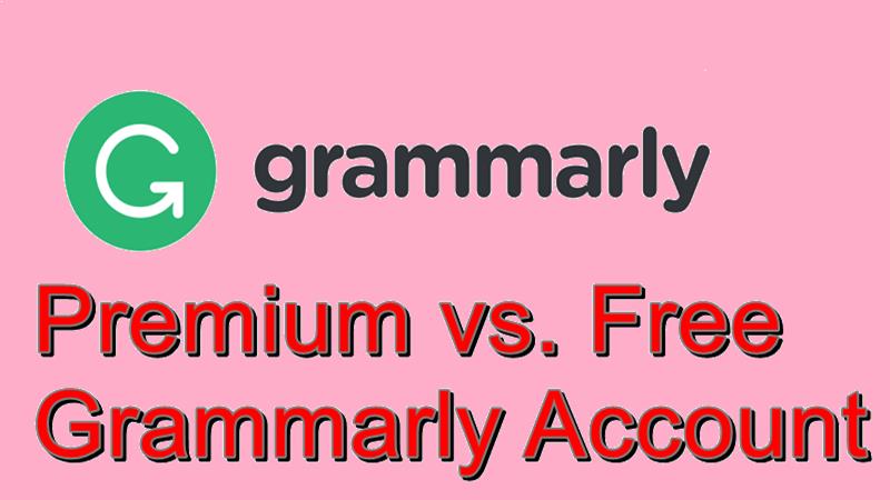 grammarly free account