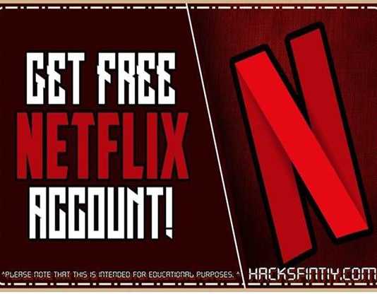 free netflix account