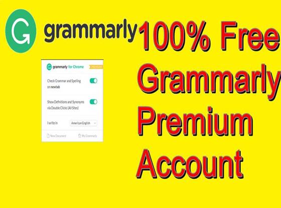 Grammarly program code for free premium using