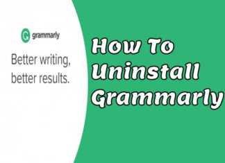 uninstall grammarly image