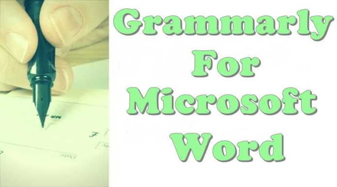 grammarly in word featured image