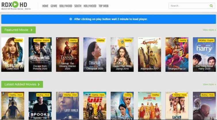 RdxHD Movies 2020: Download Hollywood & Bollywood RdxHD.Com Movies - Hitutorials