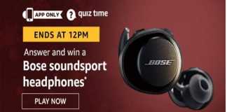 Amazon Bose Soundsport Quiz Answers
