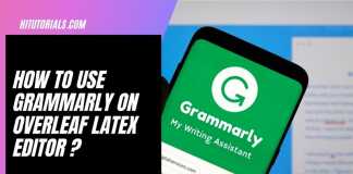 use Grammarly with Overleaf