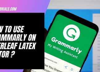 use Grammarly with Overleaf